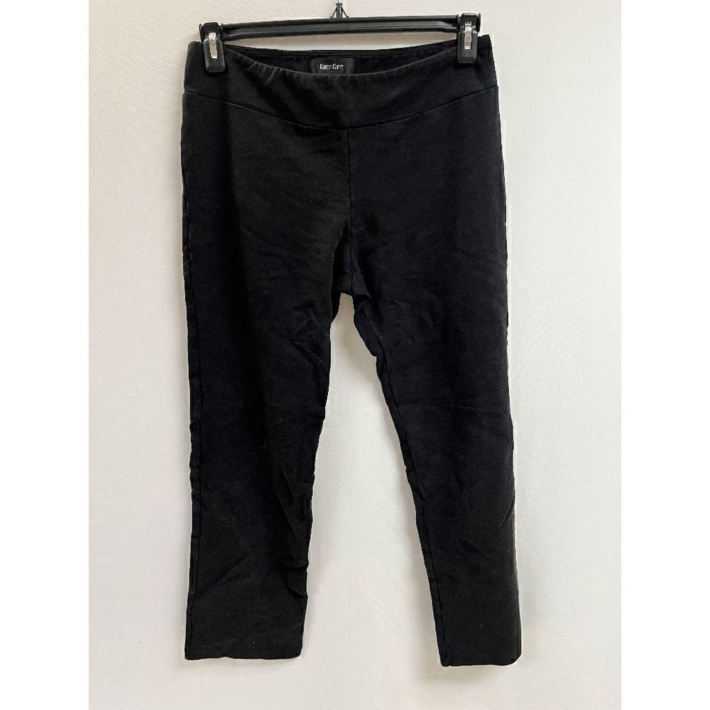 Karen Kane Womens Mid rise Stretch Waistband Pants Black Size XL